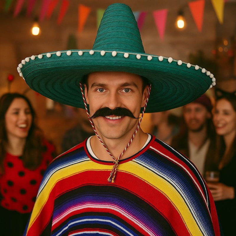 MEXICAN HAT STRAW 60 CM