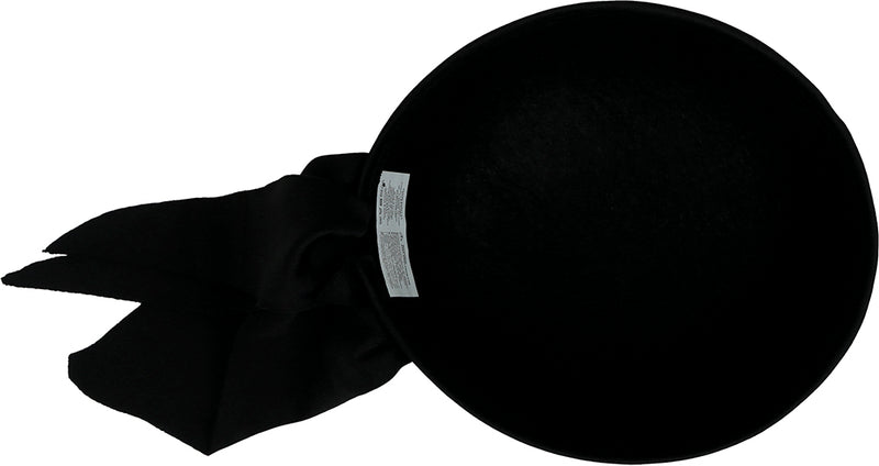 BLACK FABRIC PIRATE HAT