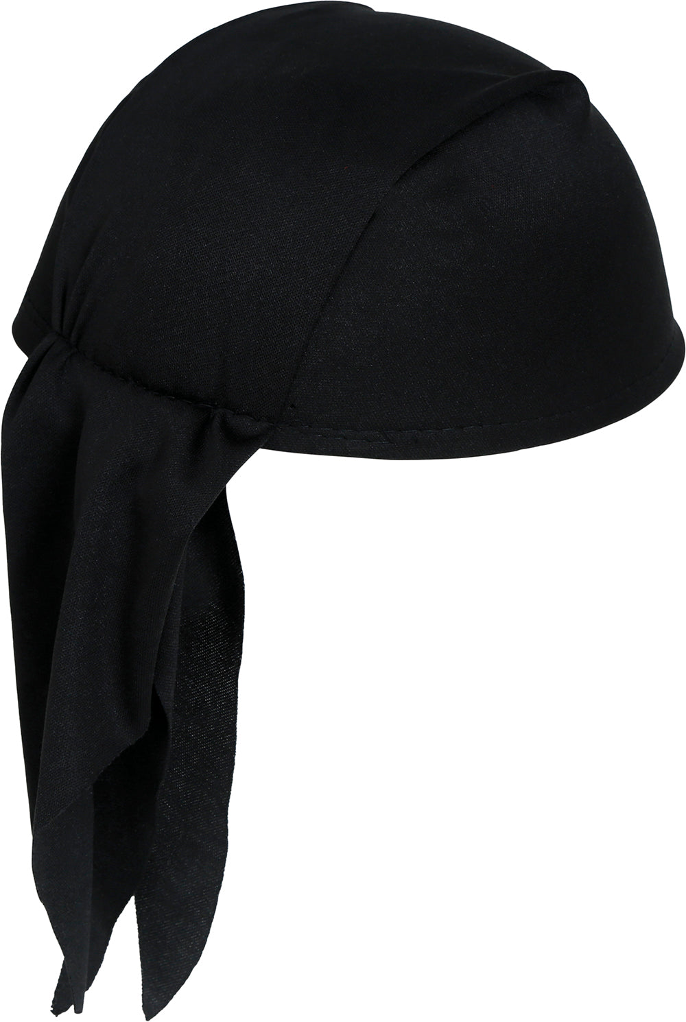 BLACK FABRIC PIRATE HAT