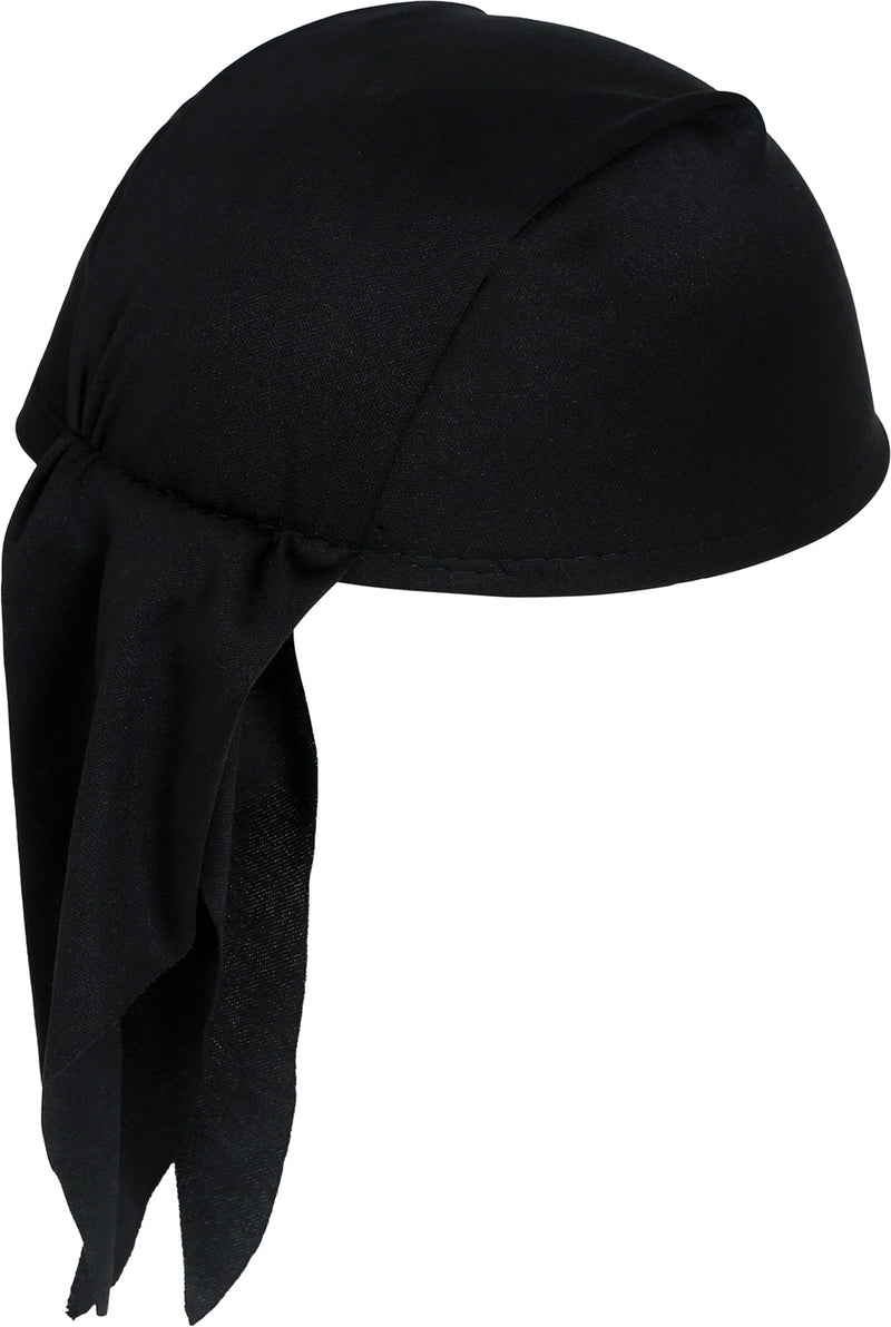 BLACK FABRIC PIRATE HAT