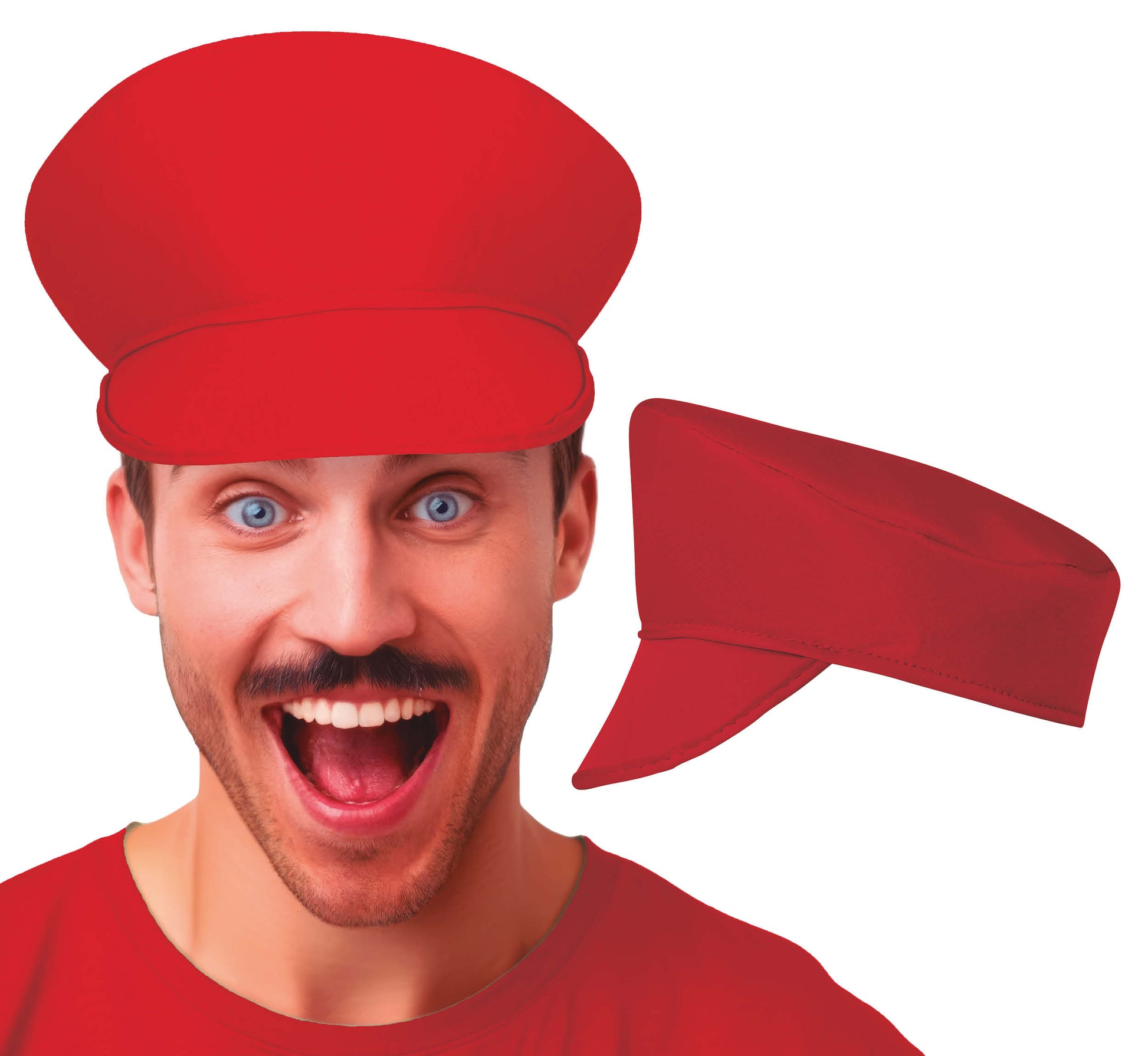 RED PLUMBER CAP