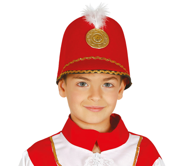 RED MAJORETTE HAT