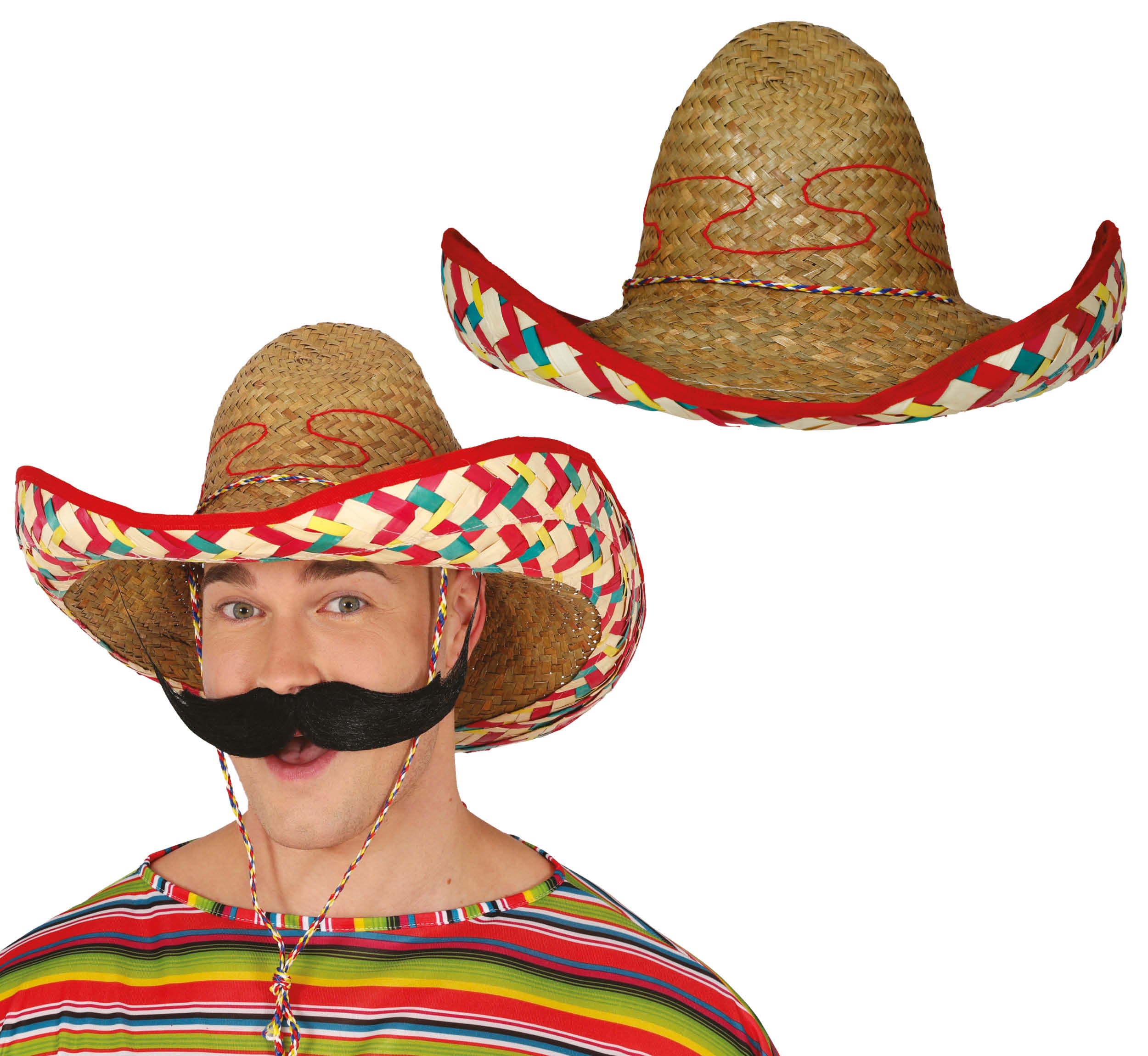 MEXICAN HAT STRAW, 50 CMS
