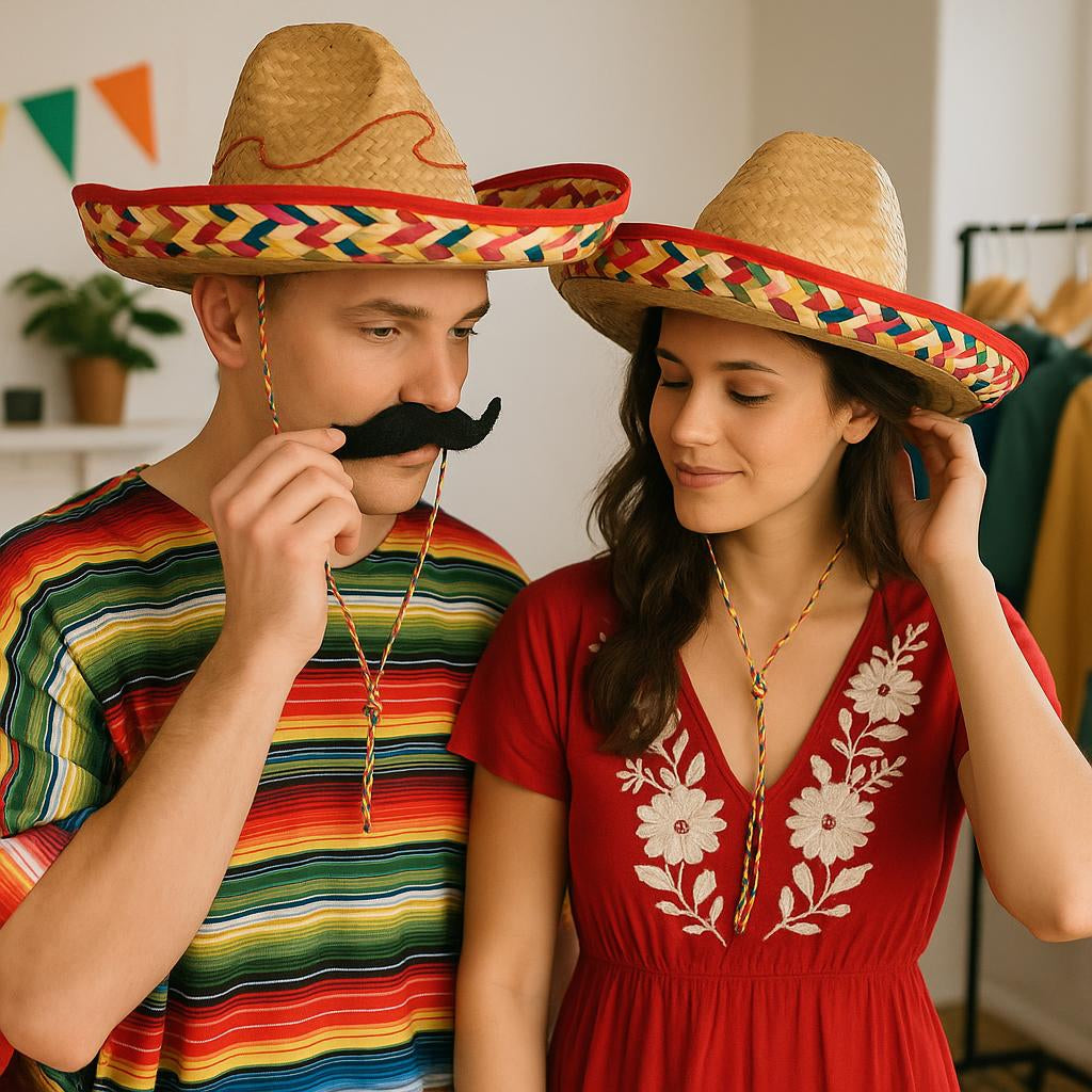 MEXICAN HAT STRAW, 50 CMS