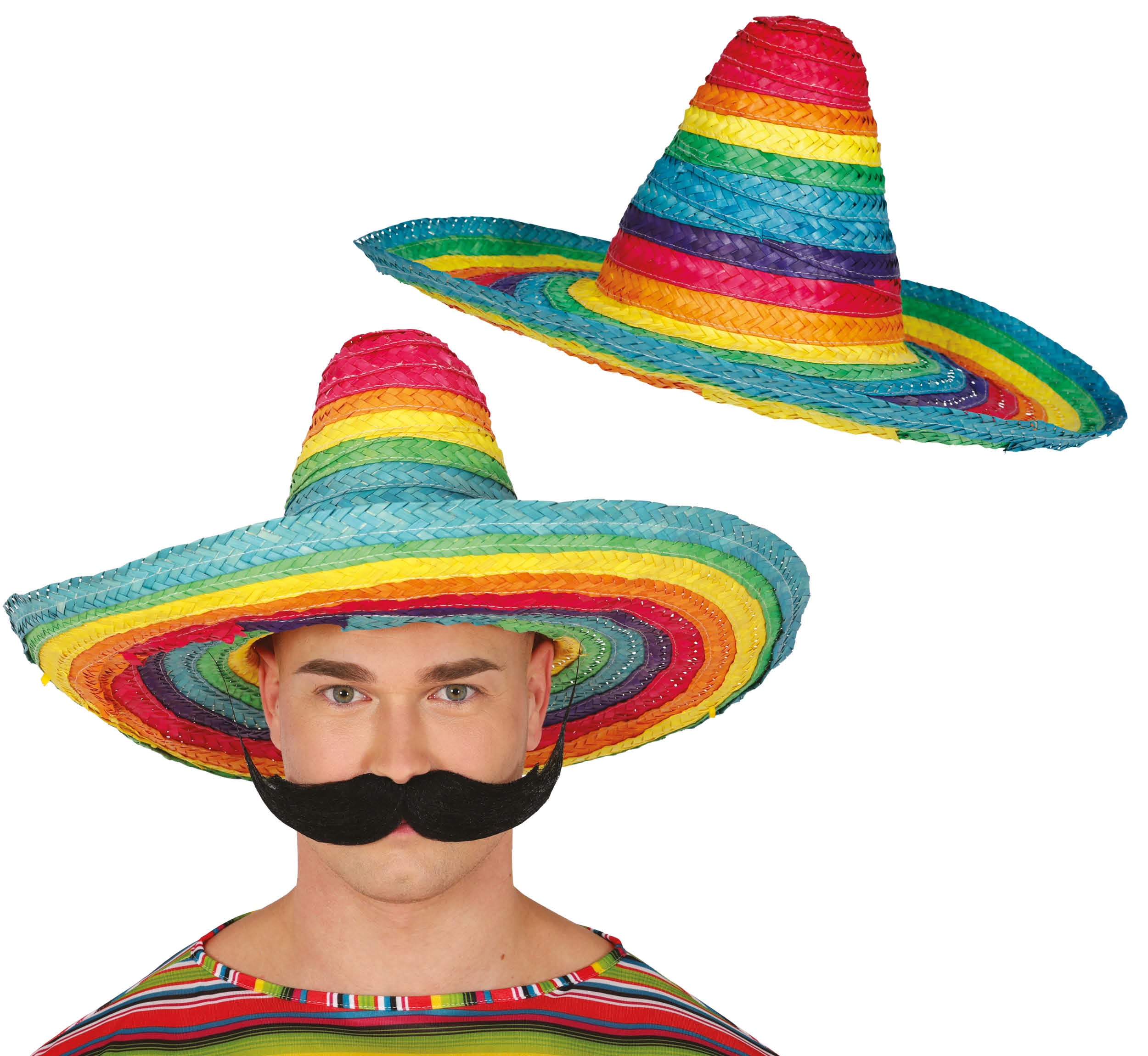 MEXICAN HAT STRAW, 50 CMS