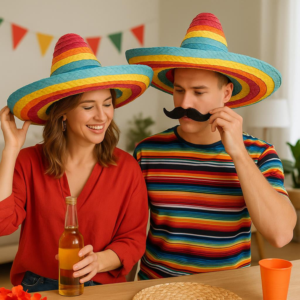 MEXICAN HAT STRAW, 50 CMS