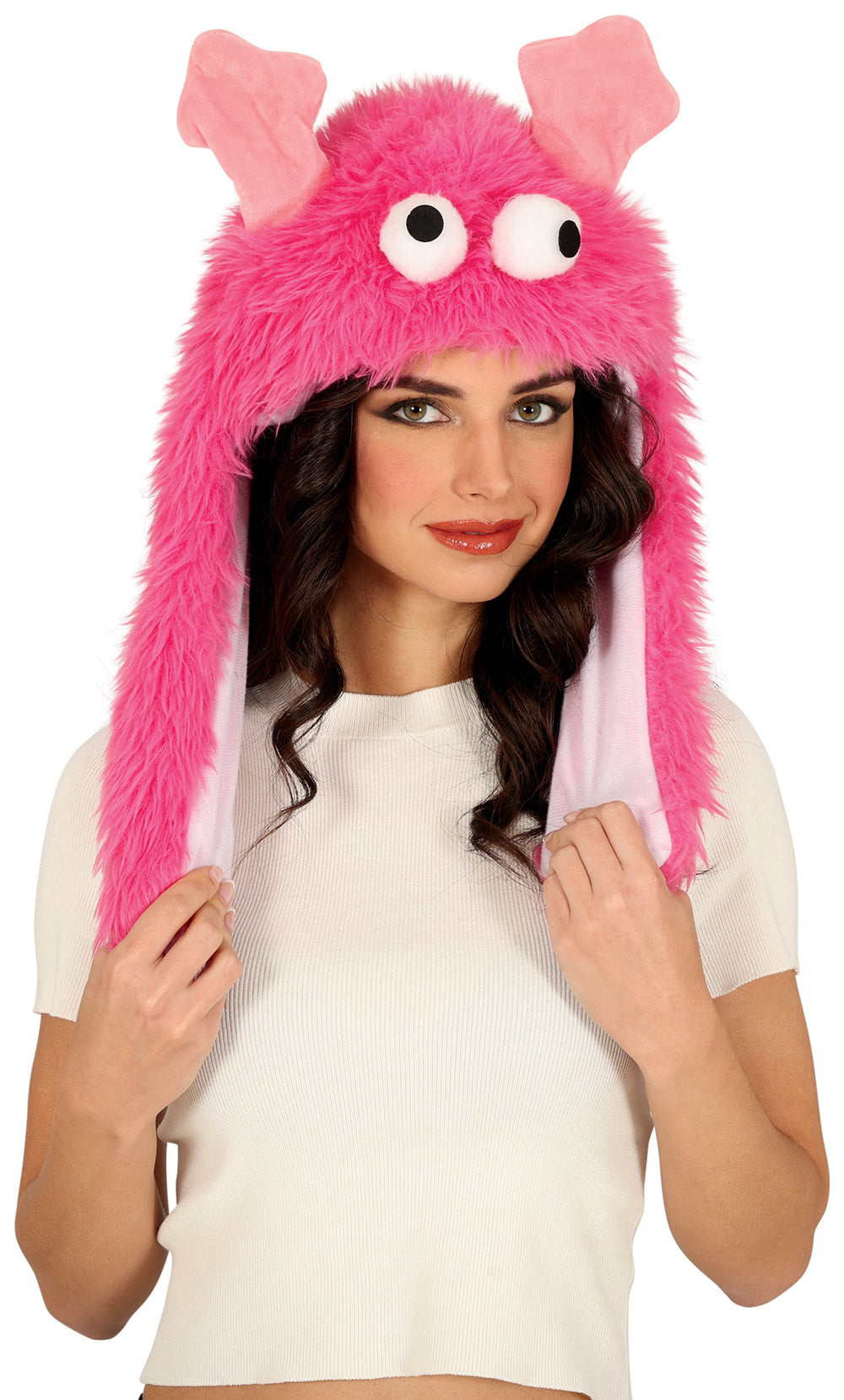 PINK MONSTER HAT, ADULTS