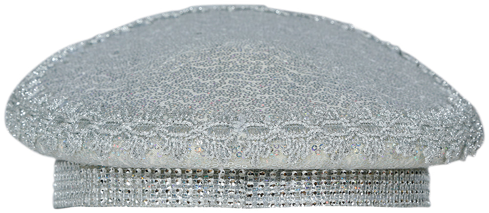BRIDE CAPTAIN HAT WITH JEWELS, ADULTS