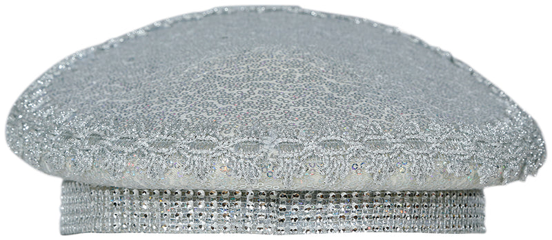 BRIDE CAPTAIN HAT WITH JEWELS, ADULTS