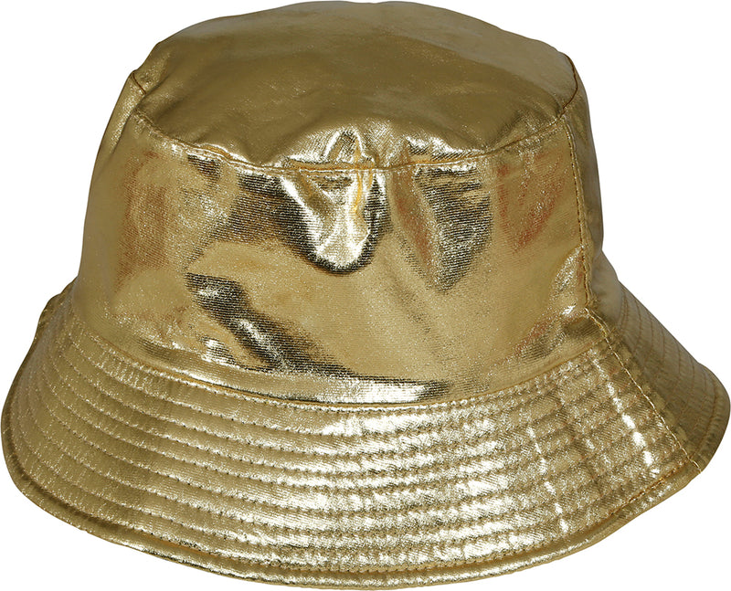 BUCKET HAT METALLIC GOLD, ADULTS