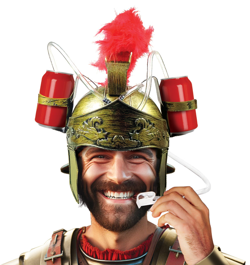 GLADIATOR HELMET BEER HOLDER
