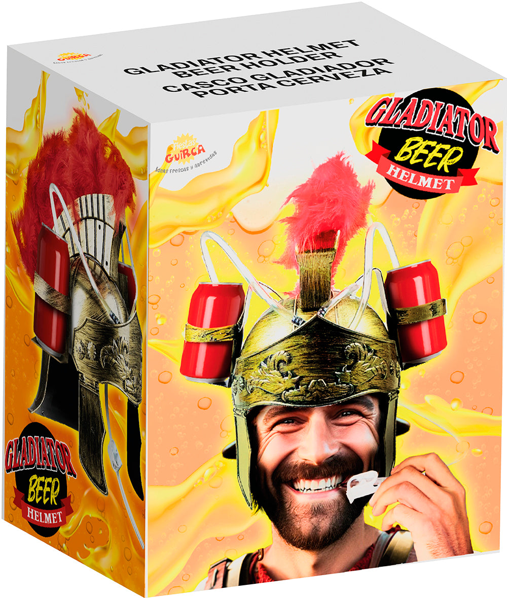 GLADIATOR HELMET BEER HOLDER