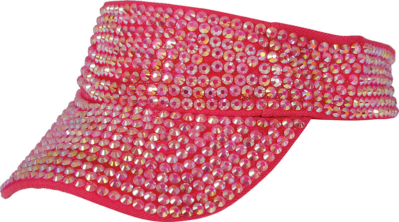 VISOR WITH RHINESTONES