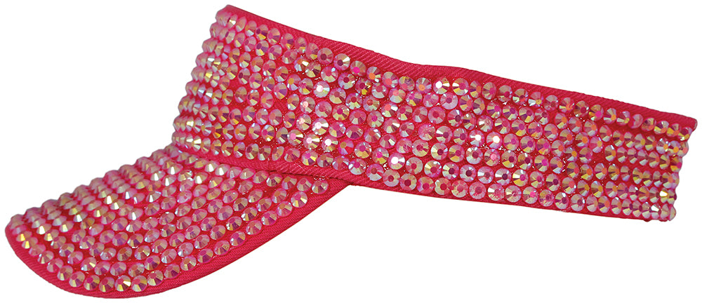 VISOR WITH RHINESTONES