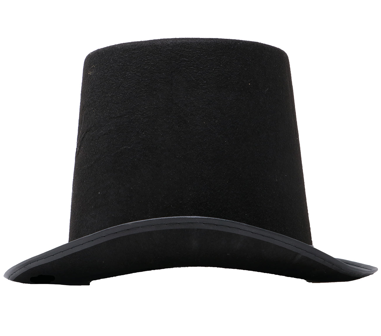 BLACK FELT TOP HAT 20 CMS