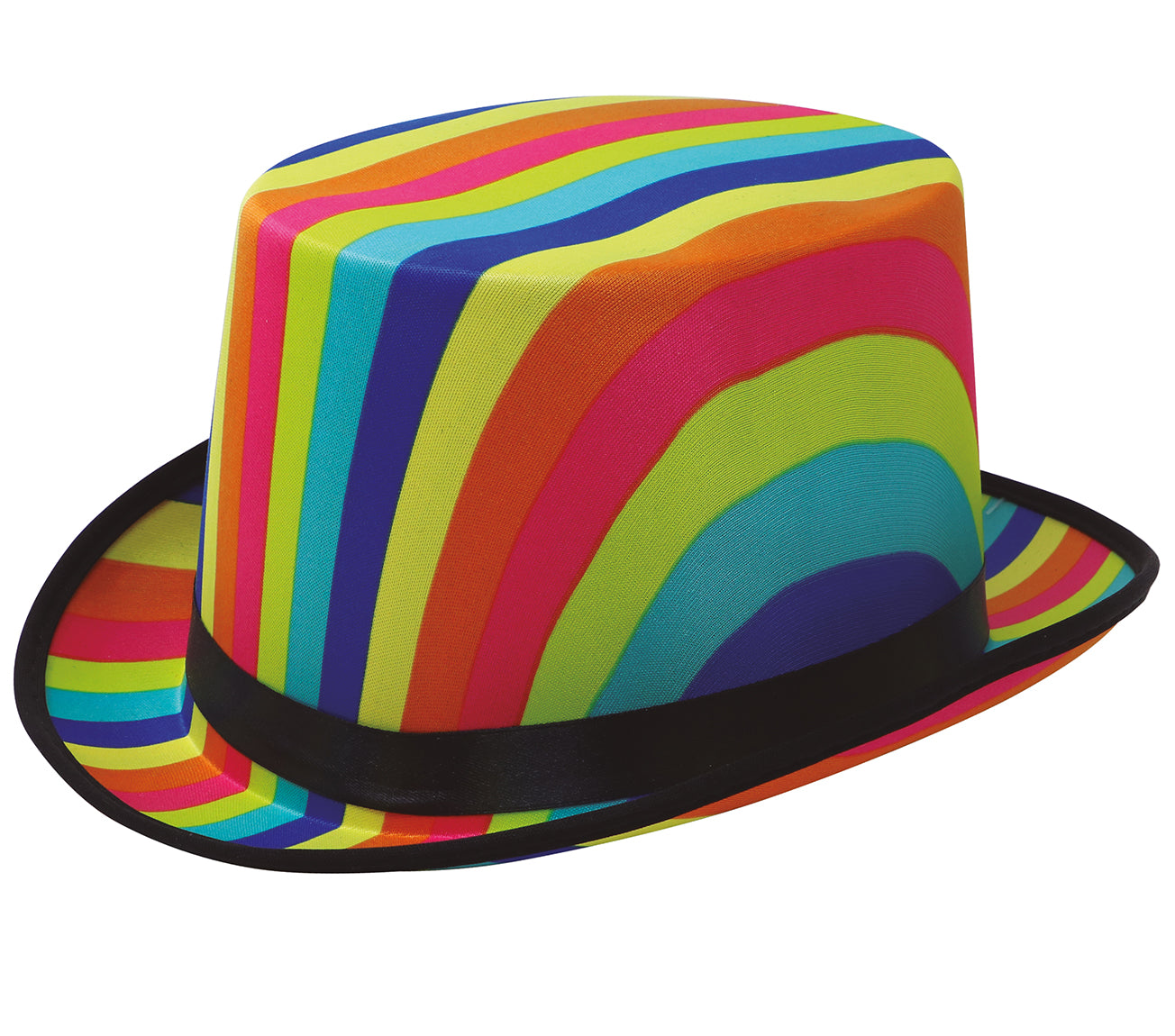MULTICOLOUR CLOTH TOP HAT