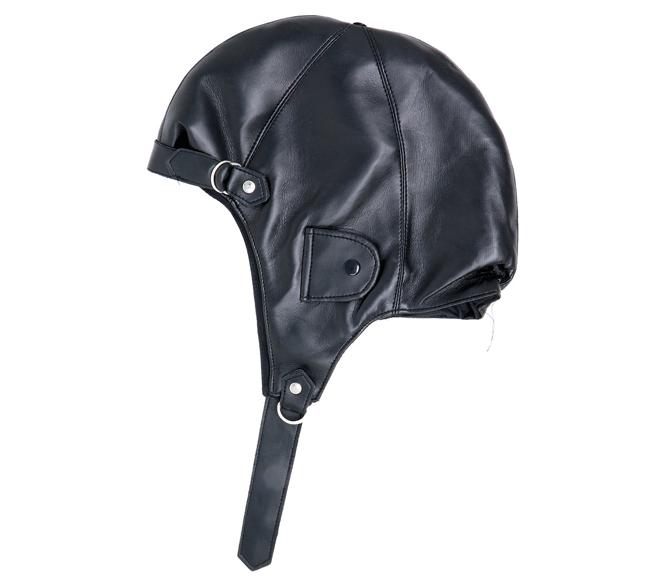 SIMIL LEATHER AVIATOR SKULLCAP