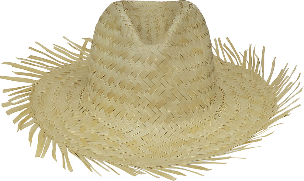 SUMMER HAT SCARECROW, STRAW