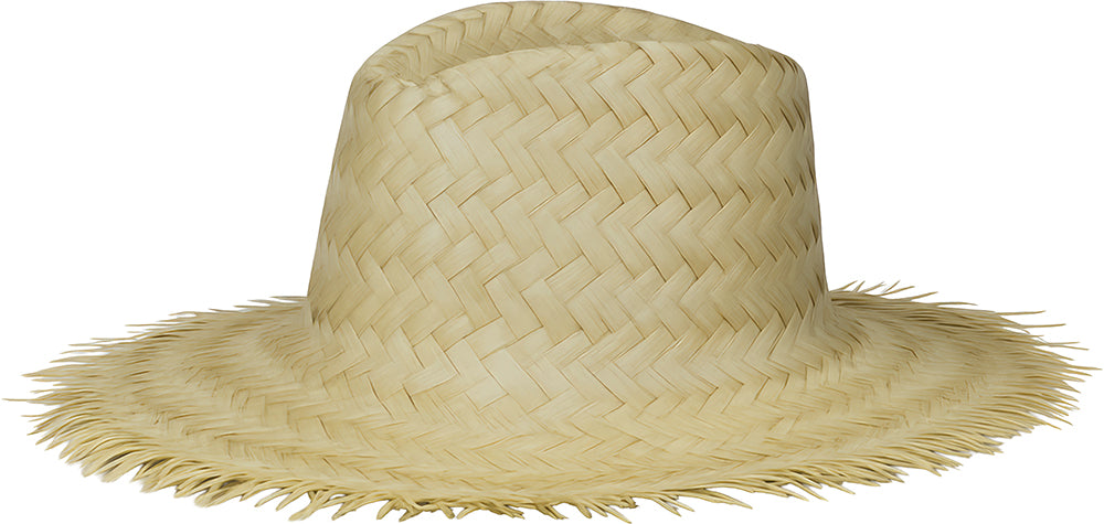 SUMMER HAT SCARECROW, STRAW