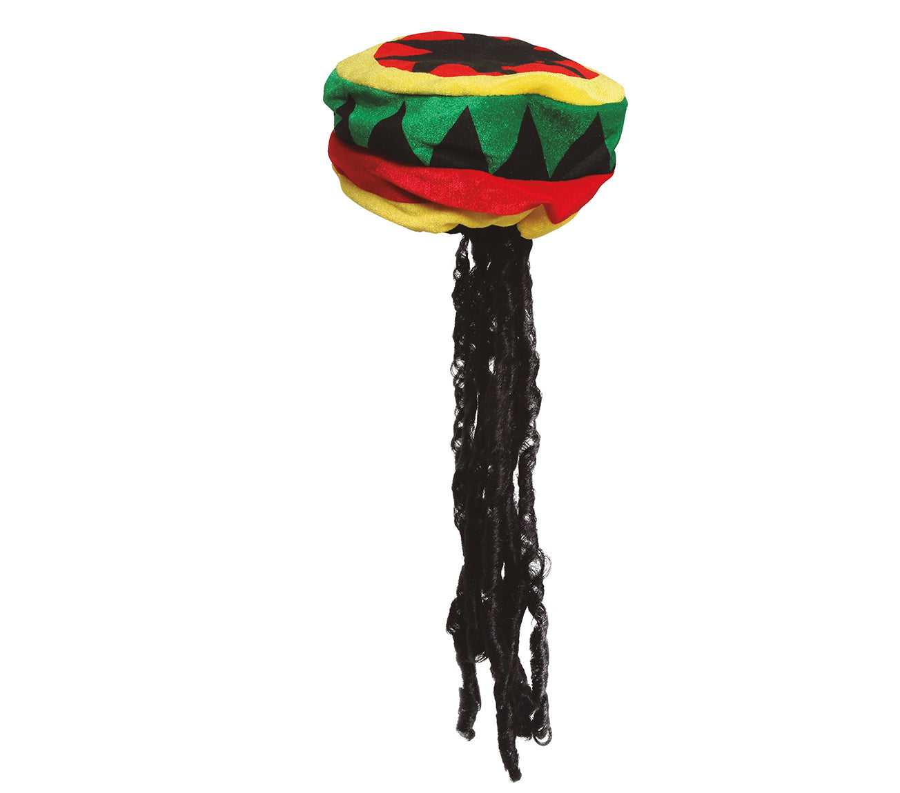 JAMAICAN HAT WITH BRAIDS