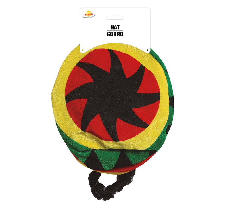 JAMAICAN HAT WITH BRAIDS