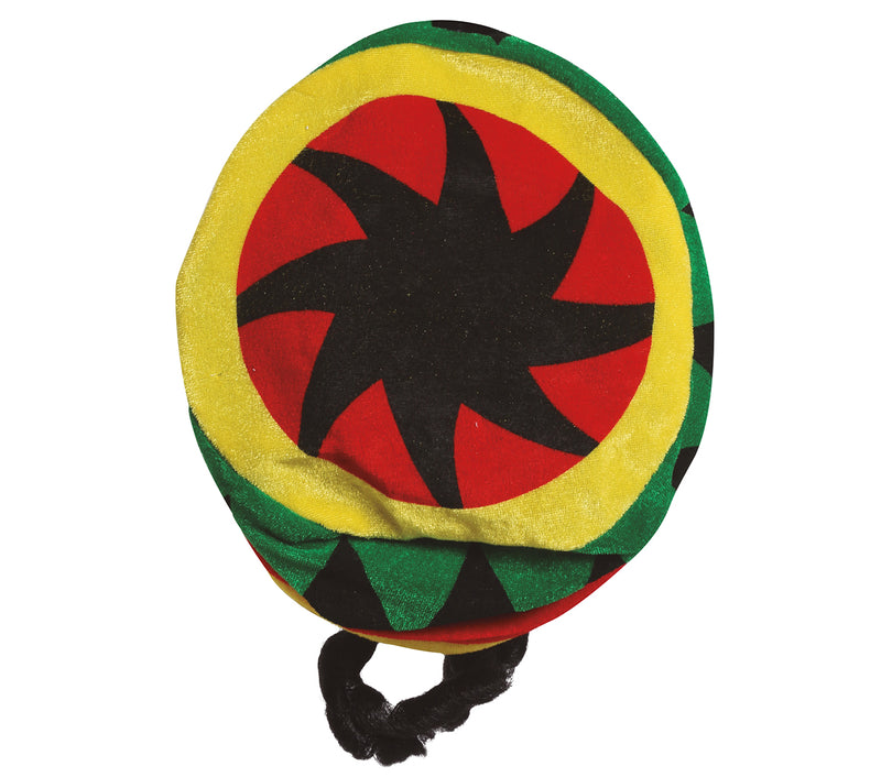 JAMAICAN HAT WITH BRAIDS