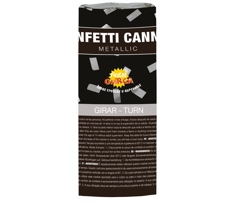 BAG OF 3 CANNONS 10.5 CMS SILVER
