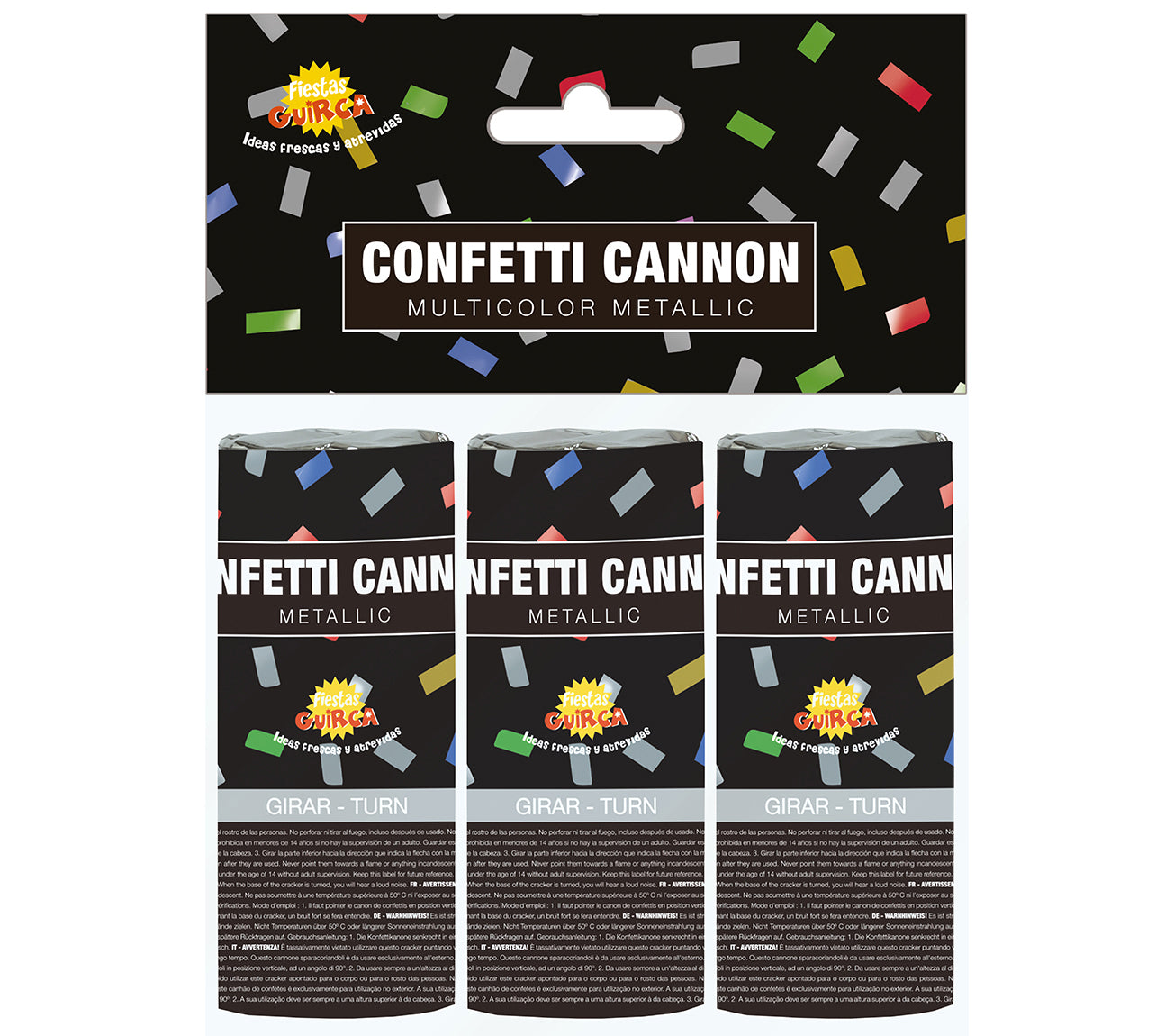 BAG OF 3 CANNONS 10.5 CM