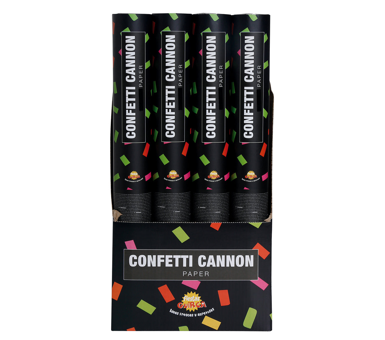 MULTICOLOR PAPER CONFETTI CANNON 40 C
