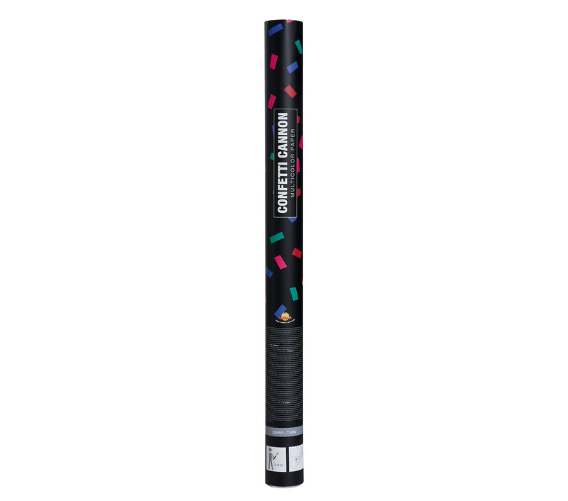 MULTICOLOR CONFETTI CANNON 60 CMS