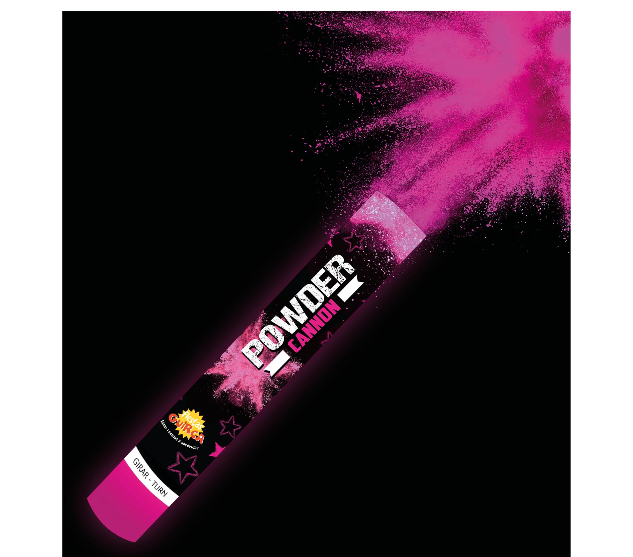 CANNON OF 30 CMS. WITH 30 GR. POWDER FUCSIA