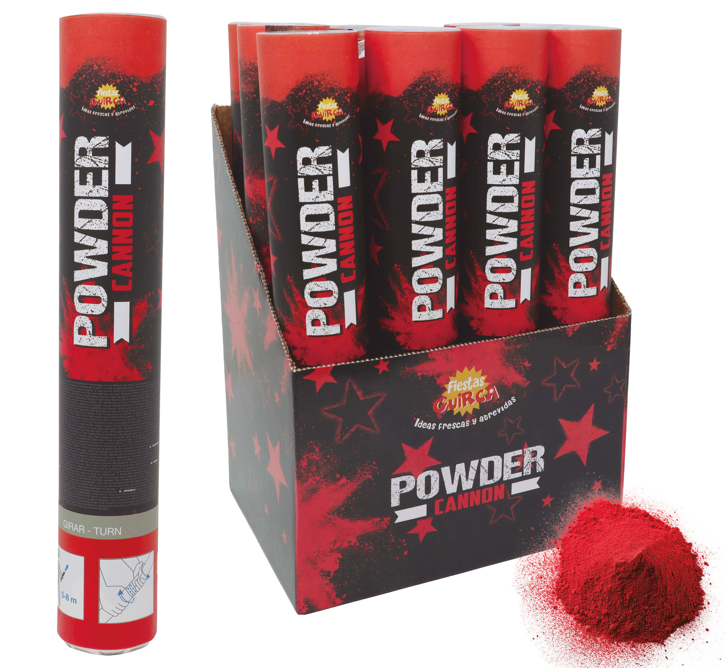 CANNON OF 30 CMS. WITH 30 GR. POWDER RED