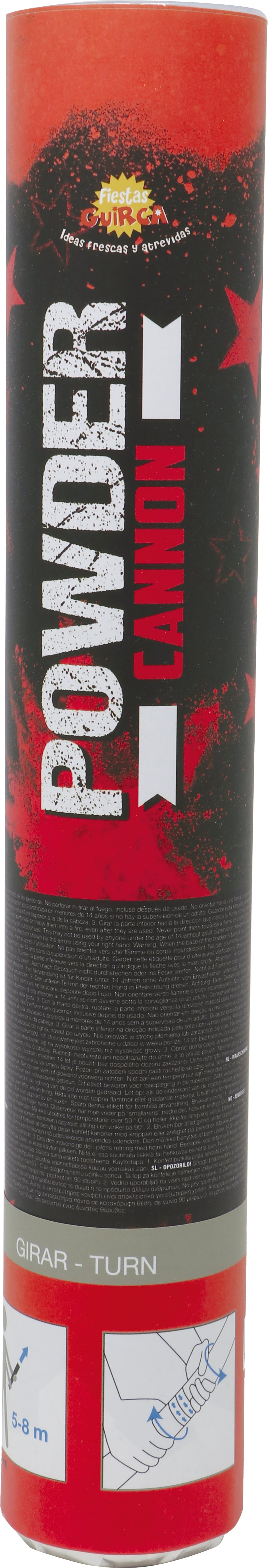 CANNON OF 30 CMS. WITH 30 GR. POWDER RED