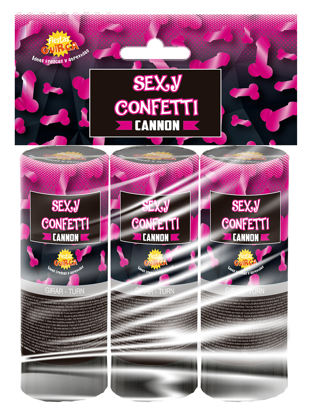 BAG OF 3 CANNONS 10.5 CM