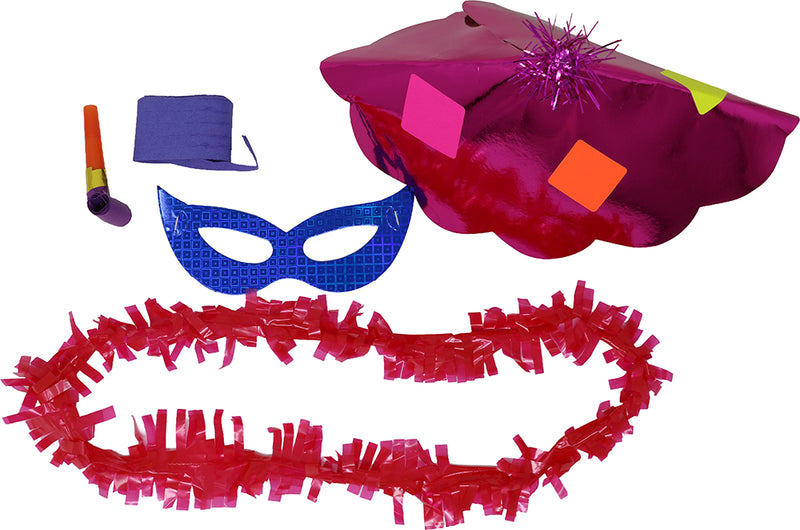 METALLIC FILLED PARTY BAG