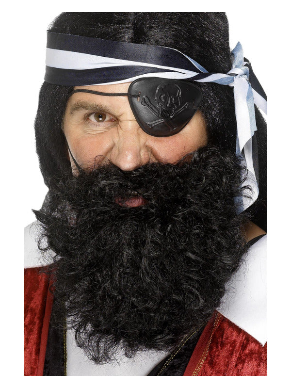 Deluxe Pirate Beard, Black - 2
