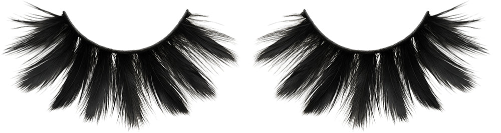 FEATHER EYELASHES