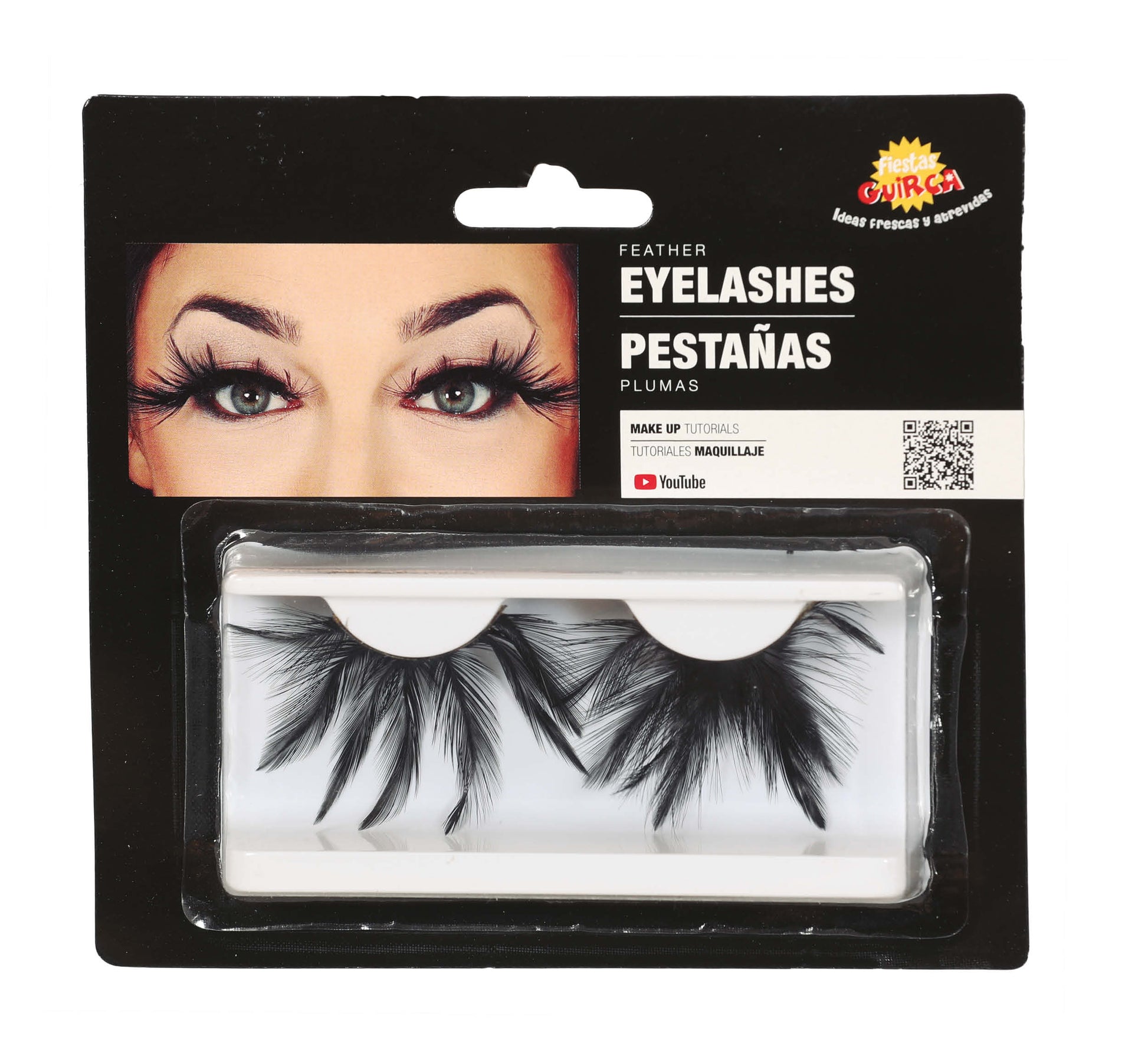 FEATHER EYELASHES