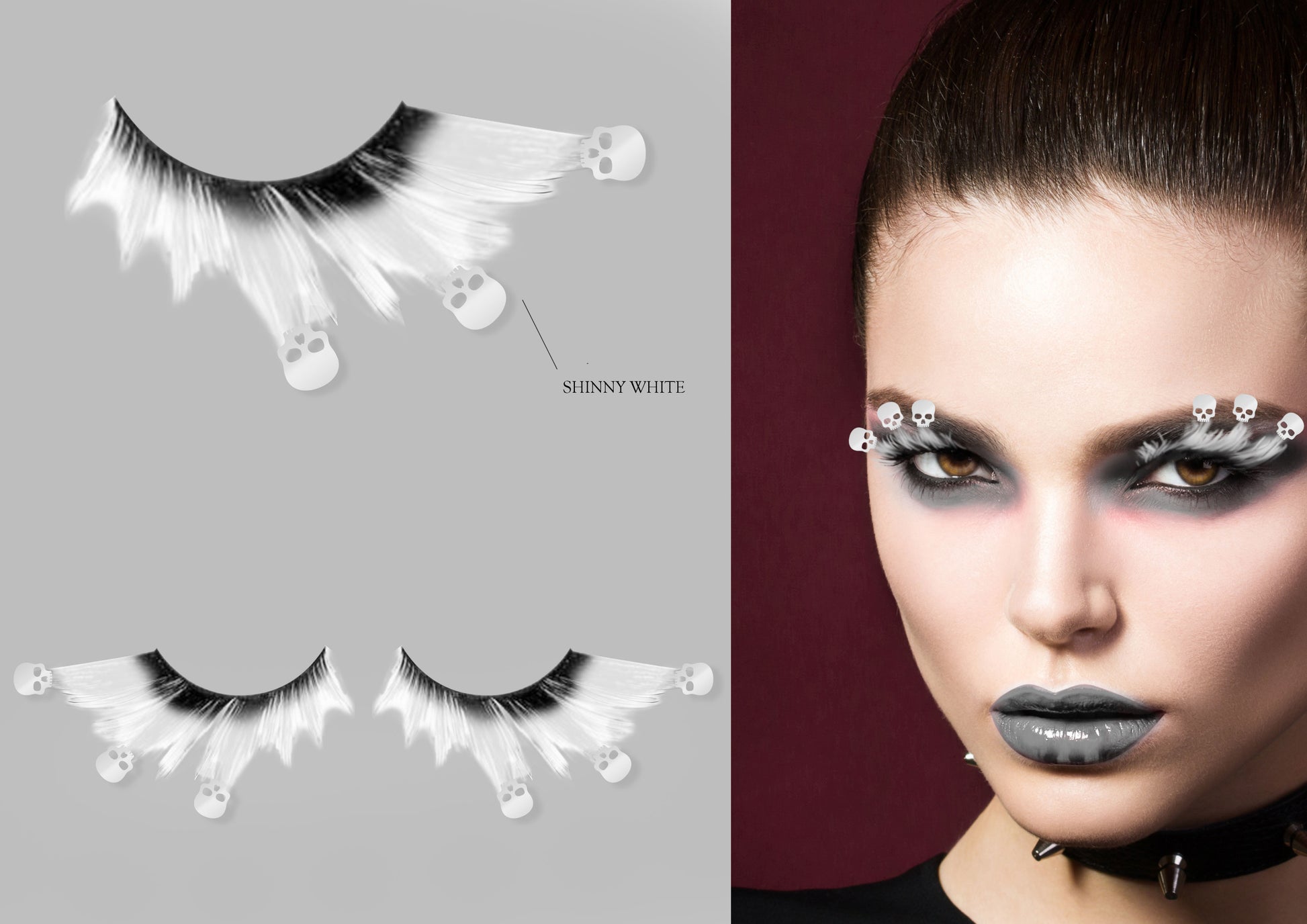 SKULL EYELASHES