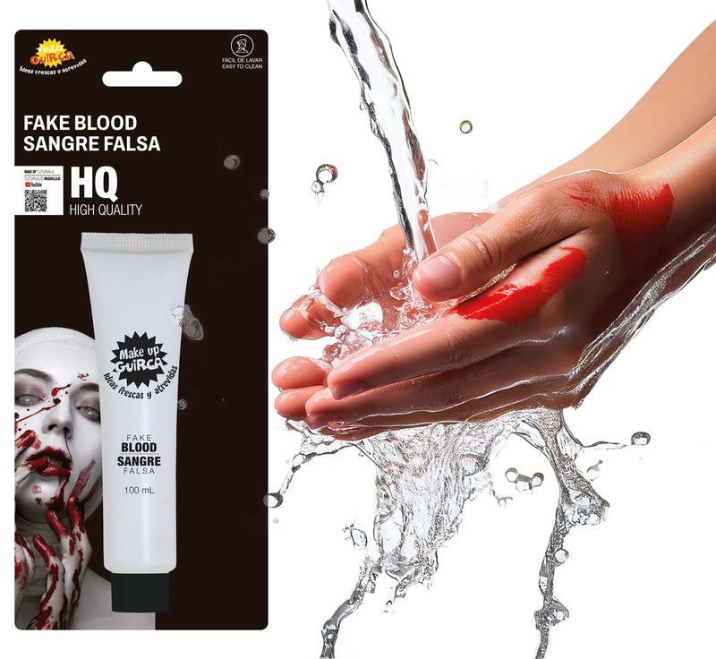 TUBE WASHABLE BLOOD 100 ML, HIGH QUALITY