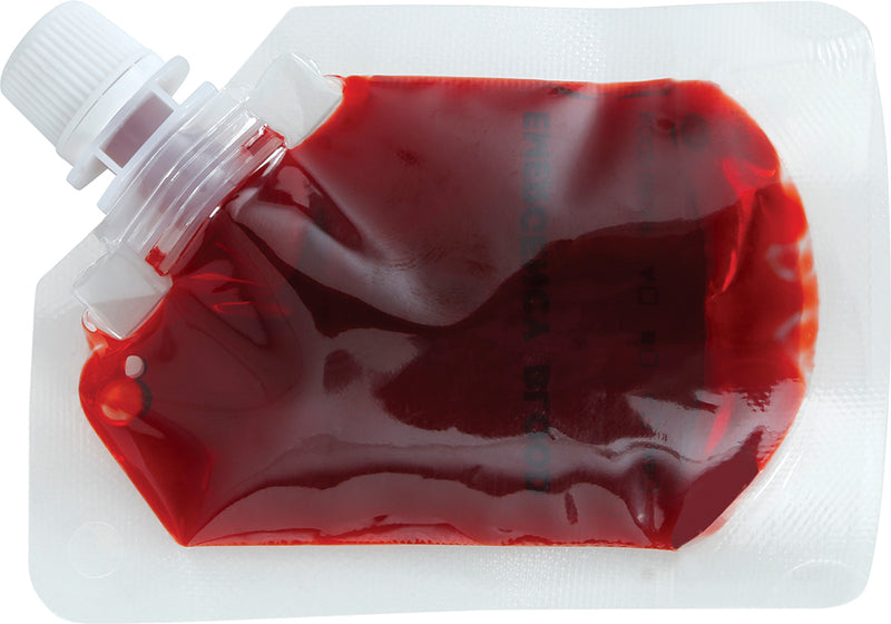 BOX OF 18 BAGS OF BLOOD,30 ML