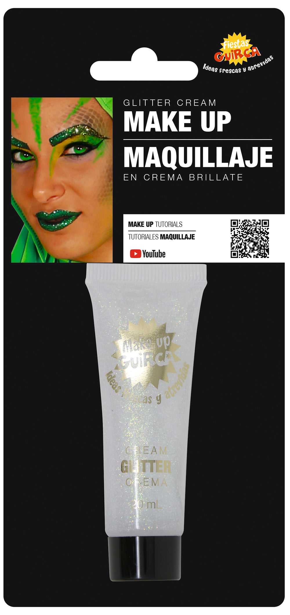 GLITTER MAKE-UP TUBE, CREAM, 20ML