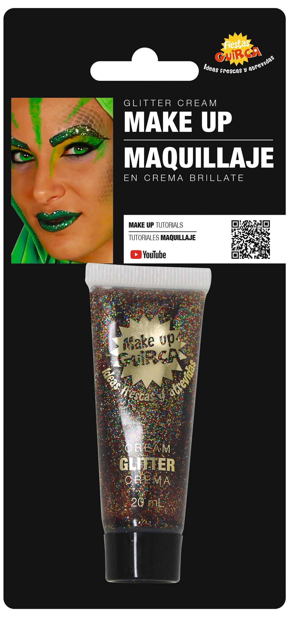 GLITTER MAKE-UP TUBE, CREAM, 20ML