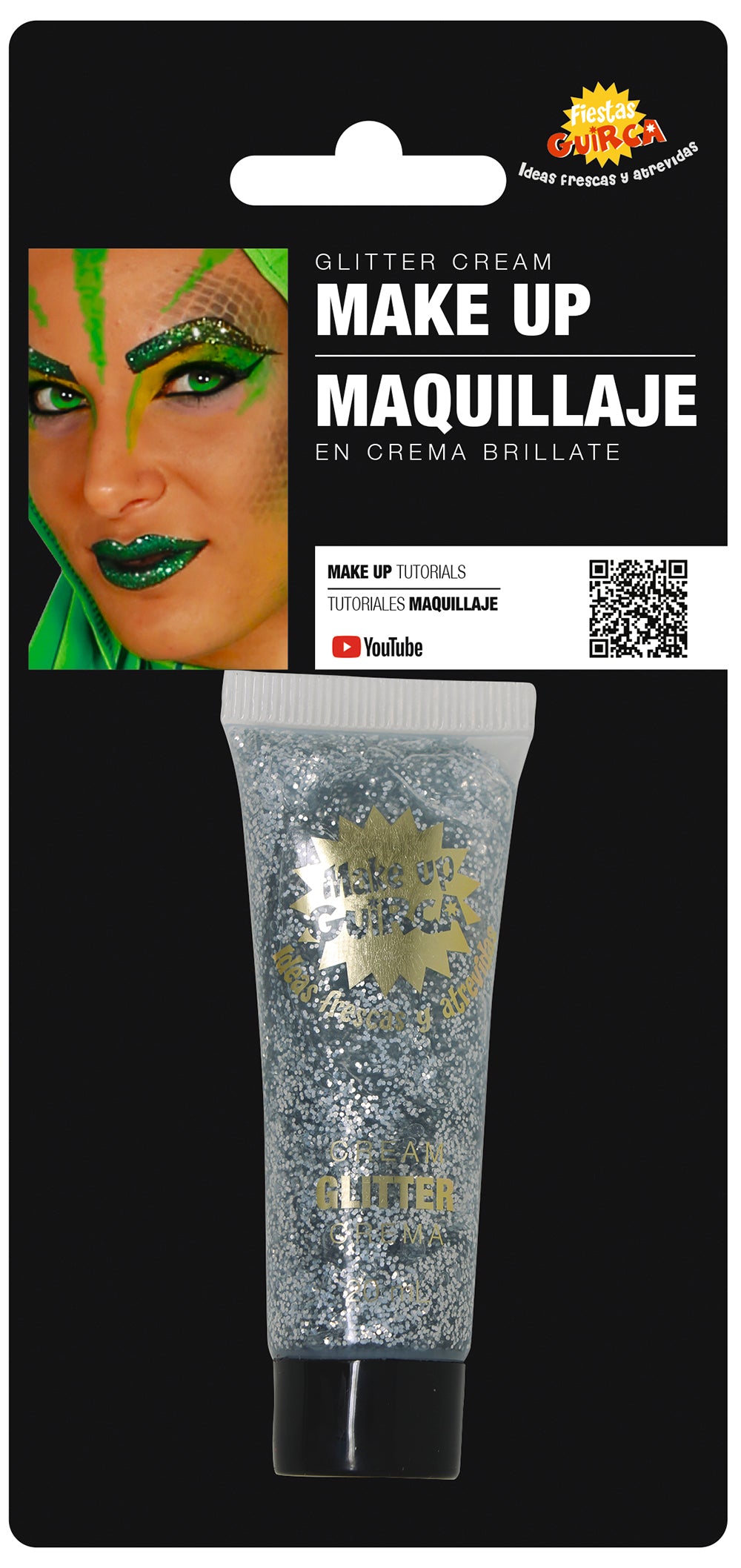 GLITTER MAKE-UP TUBE, CREAM, 20ML
