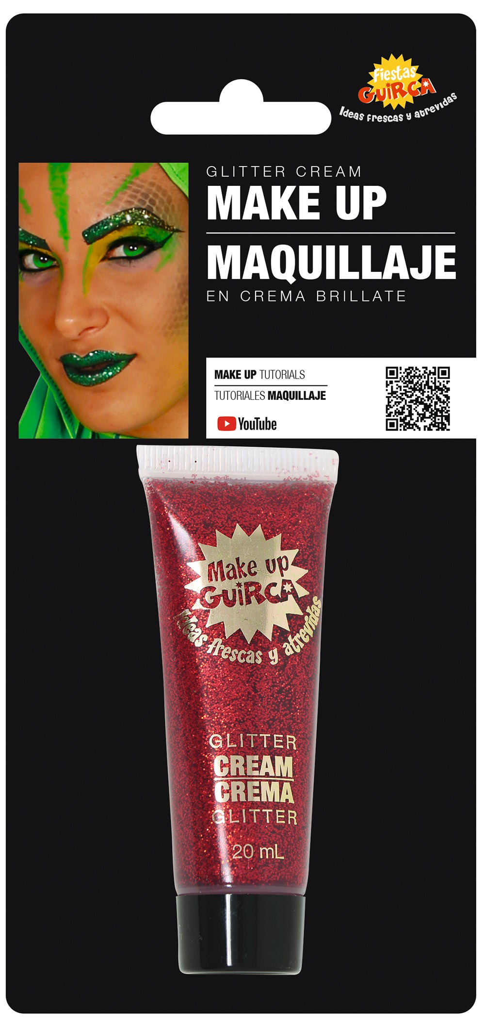 GLITTER MAKE-UP TUBE, CREAM, 20ML
