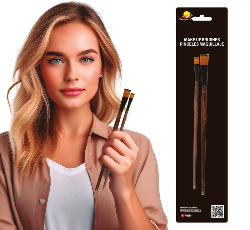 SET 2 MAKEUP BRUSHES