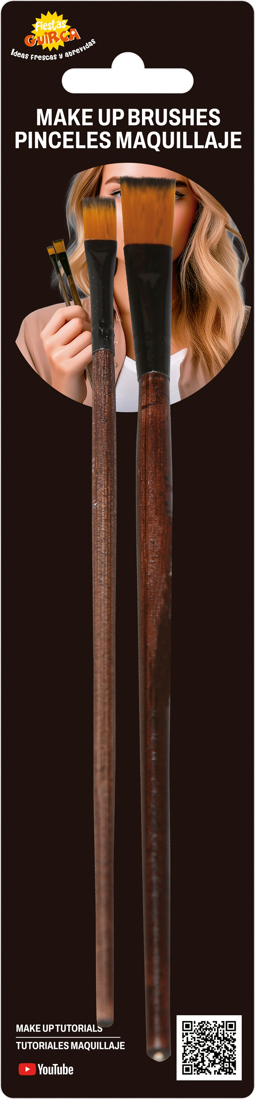 SET 2 MAKEUP BRUSHES