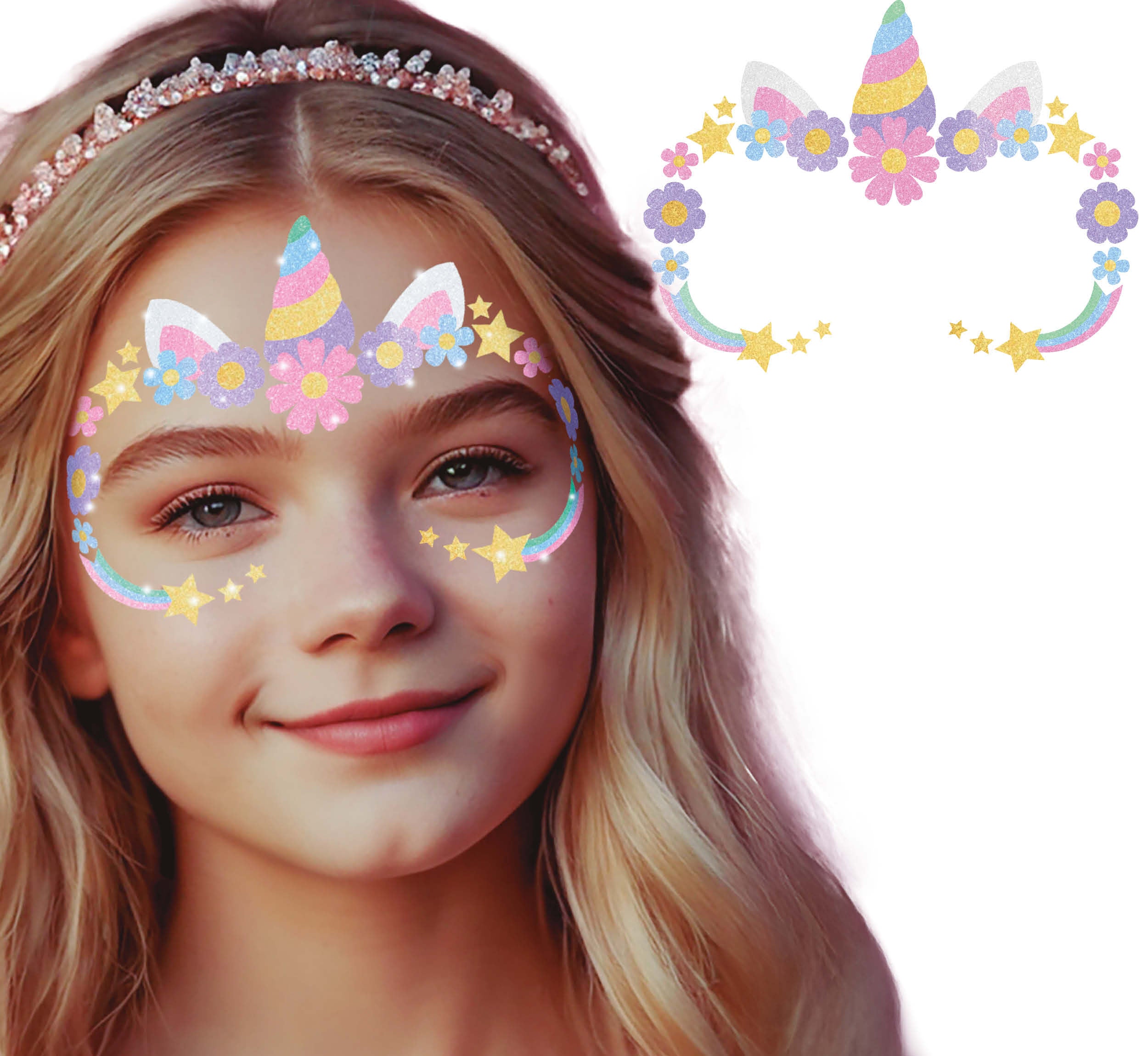 UNICORN FACE GLITTER