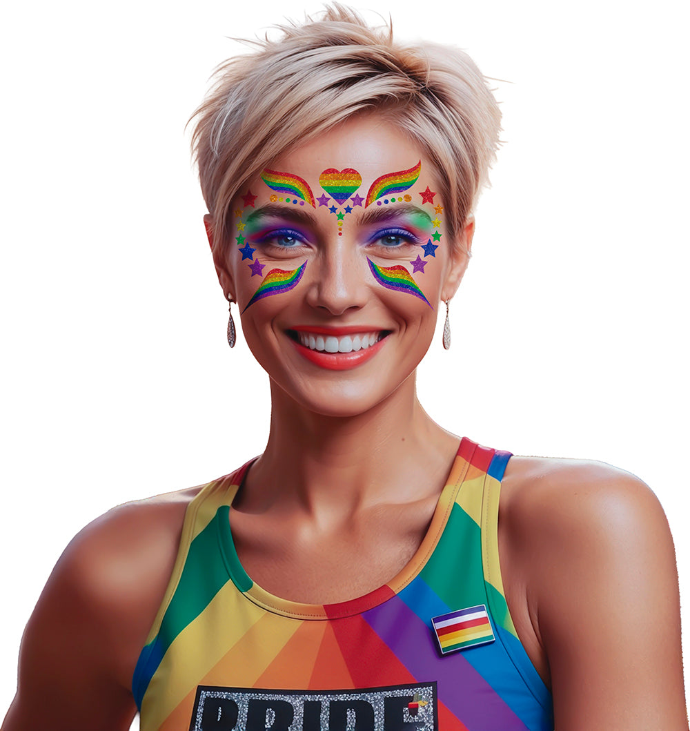 RAINBOW FACE GLITTER
