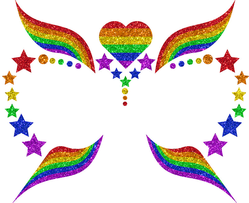 RAINBOW FACE GLITTER
